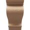 Ekena Millwork 11"W x 22"D x 22"H Classic Scroll Rough Cedar Woodgrain TimberThane Corbel, Primed Tan CORUR11X22X22SCRRCPR - alternate 3